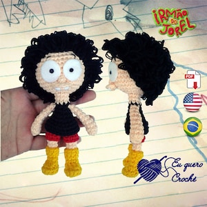 Jorel's brother amigurumi pattern PDF ONLY, crochet