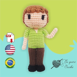 Shaggy Toy Art amigurumi crochet pattern PDF