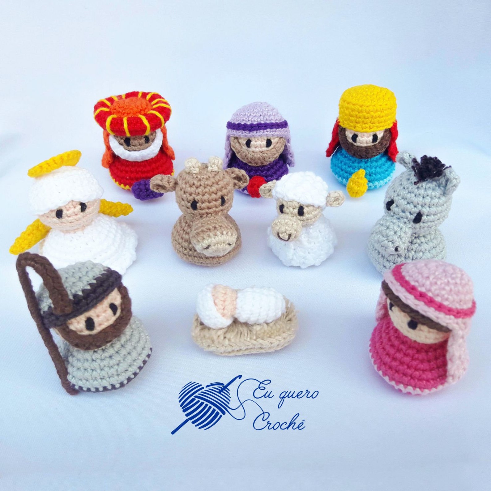 Nativity Amigurumi Pattern PDF ONLY, Crochet - Etsy