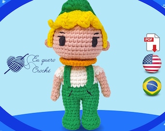 Elroy Jetson amigurumi crochet pattern PDF