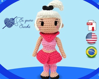 Judy Jetson amigurumi haakpatroon PDF