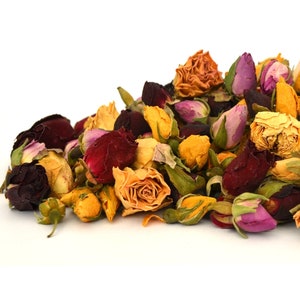 Mixed Rose Buds 1L Natural Table Confetti - Wedding Table Confetti - Biodegradable Table Decoration
