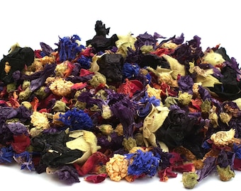 Confeti de pétalos reales Crepúsculo 1 litro Confeti natural Confeti de boda Pétalos de rosa naturales Pétalos de flores secas Confeti biodegradable