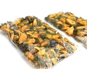 Biodegradable Confetti Packets - Yellow Rose Buds - 100% Natural Wedding Confetti Envelopes, Ecofriendly Confetti Bags Boho Confetti Eco!