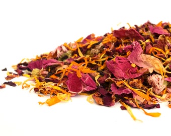 Natural Confetti, Sunset, Flower Girl Basket, Wedding Confetti, Petal Confetti, Biodegradable, Wedding Aisle, Dried Flower Confetti, 1L