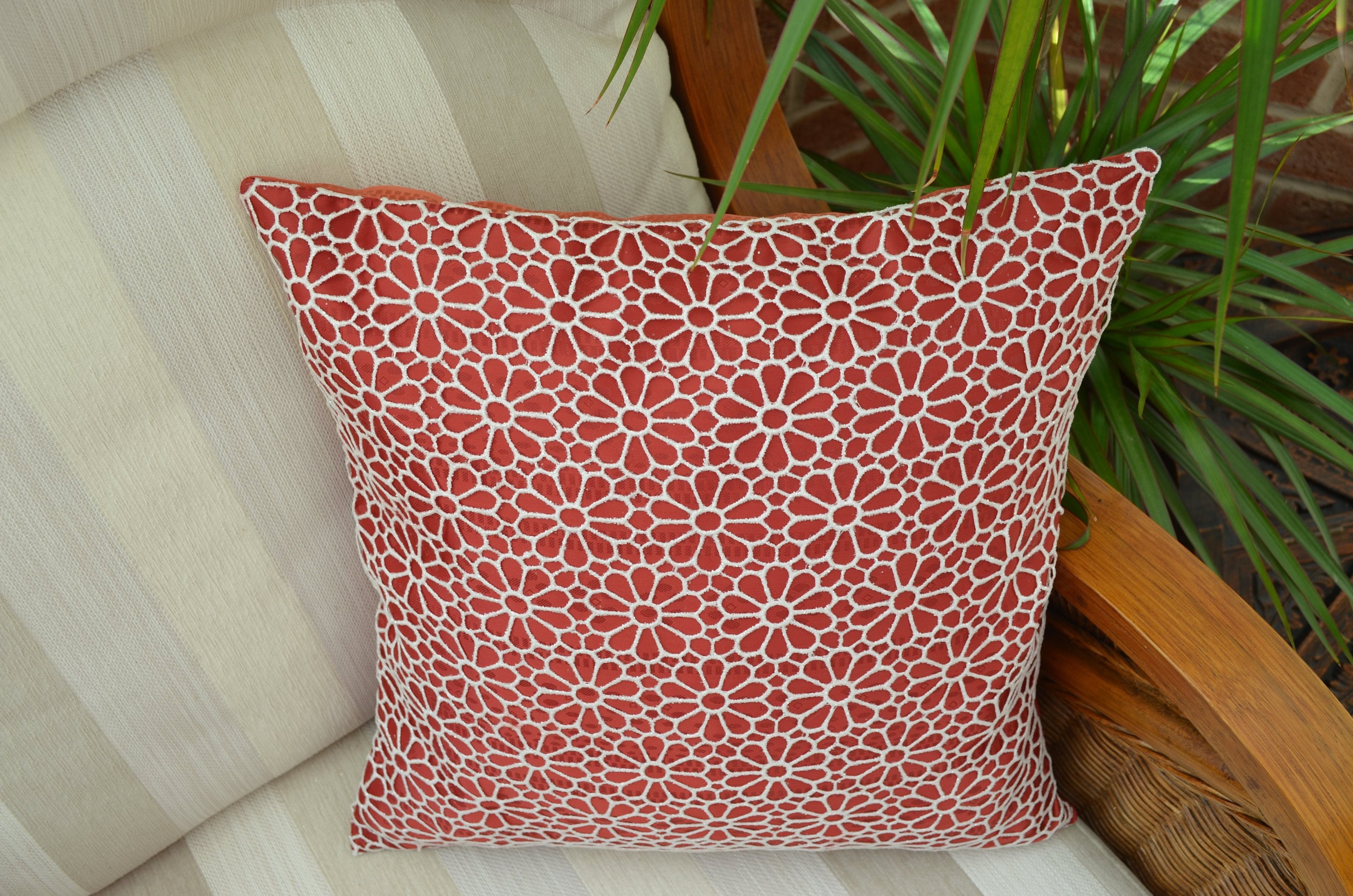 Decorative Pillow Cover Red Pillowcase Mother's Day Etsy