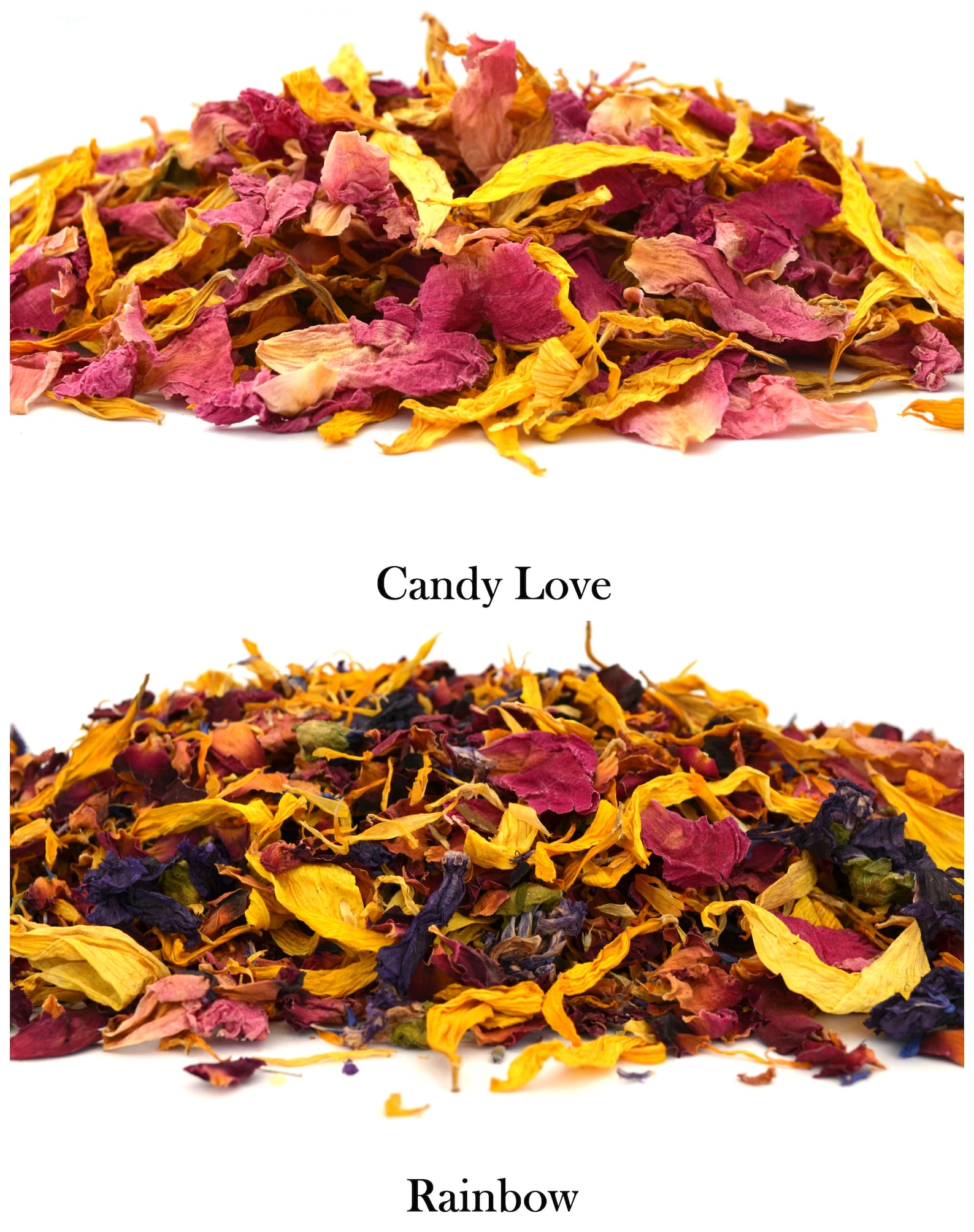 Biodegradable Flower Confetti 30 Types Wedding Confetti Etsy