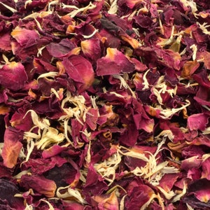Coriandoli biodegradabili, Rosa ghiacciata, 5 litri 50-60 ospiti, Coriandoli nuziali, Fienile nuziale rustico, Ragazza di fiori di coriandoli naturali, Fiori secchi