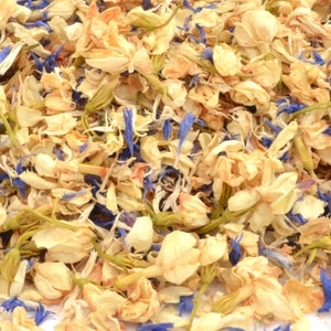 Coriandoli biodegradabili, Inverno, 5 litri 50-60 ospiti, Coriandoli nuziali, Coriandoli bianchi e blu, Matrimonio invernale, Coriandoli naturali, Ragazza dei fiori