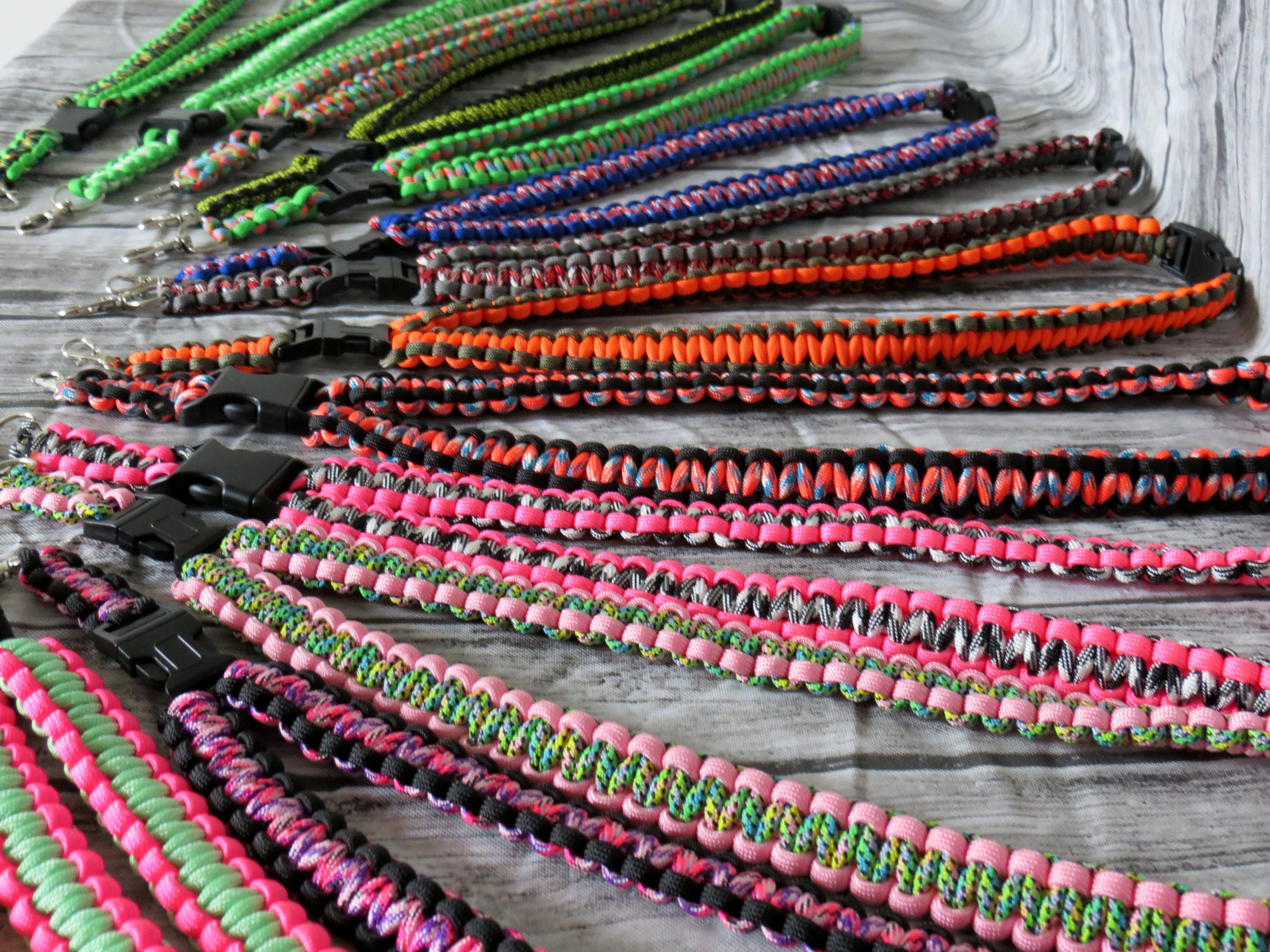 Paracord Breakaway Clasp Buckles Parachute Cord Accessories Make Break Away  Necklaces Plastic End Caps for Rope Ends Lanyards Bracelets 
