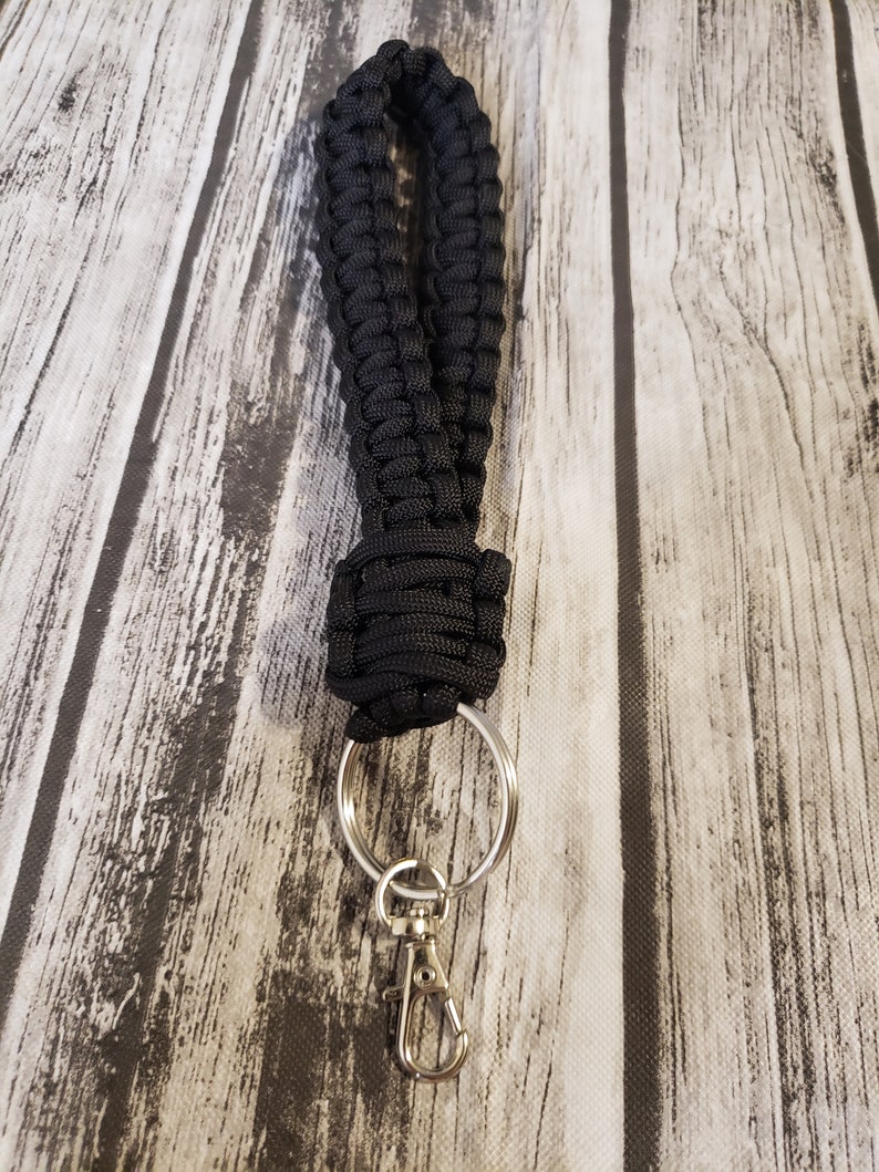 Paracord Wristlet Paracord Wrist Strap Wrist Lanyard Etsy