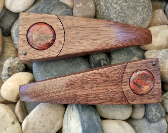 Red Jasper Pocket Pipe