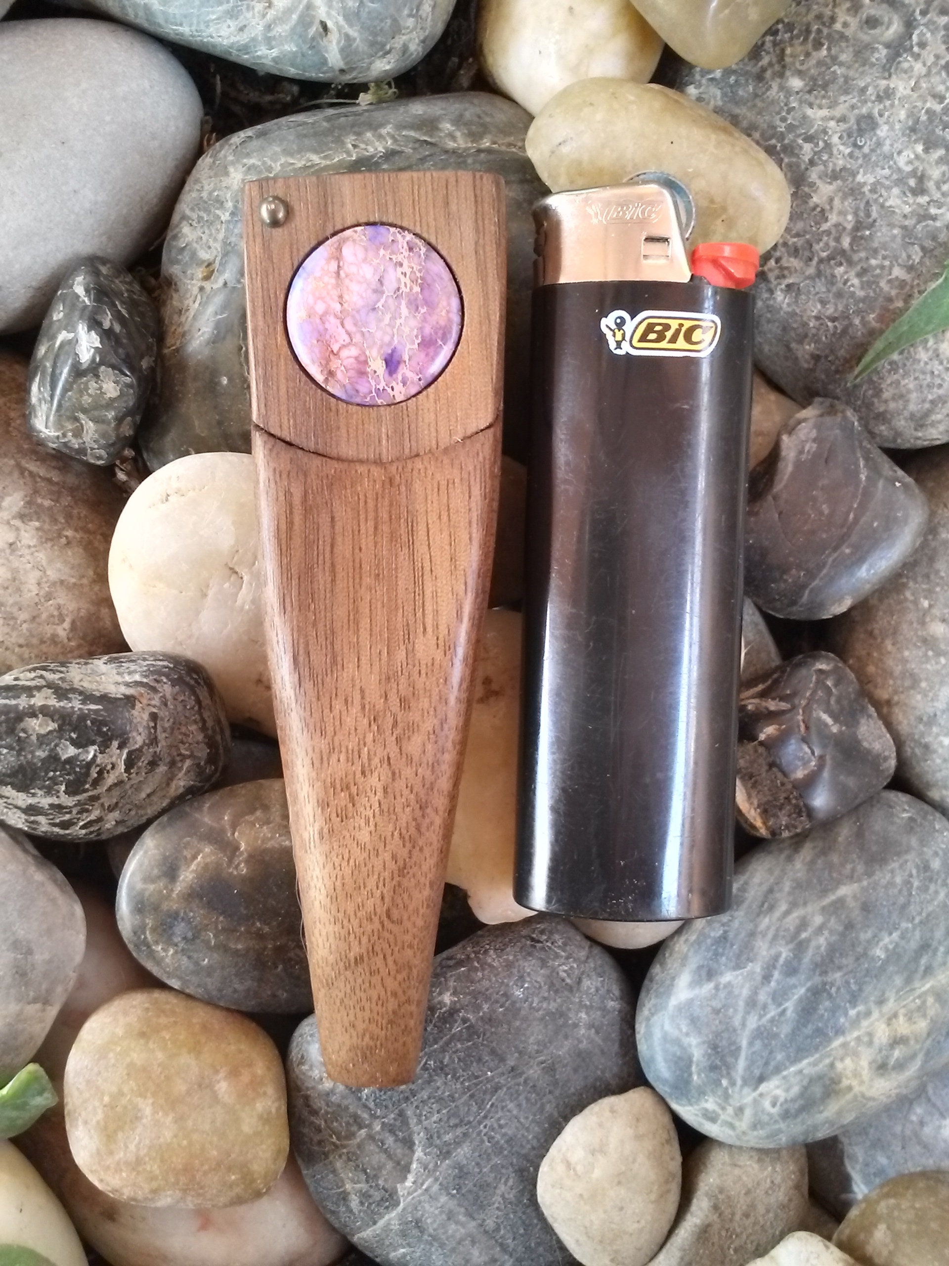 Purple Jasper Pocket Pipes