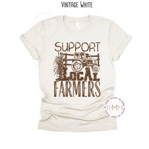 Support Local Farmers Graphic Tee - Farm T-Shirt