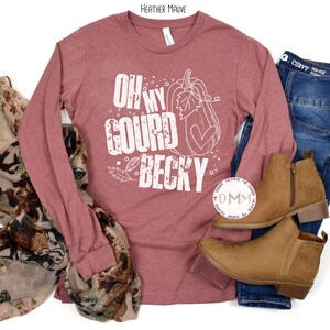 Funny 'Oh My Gourd Becky' Fall Long Sleeve Tee bild 2