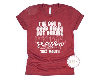 Funny Baseball Mom Shirt: Sarcastic Game Day T-Shirt