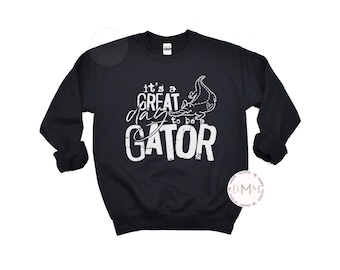 Gator School Spirit Sweatshirt, Sports Sweater