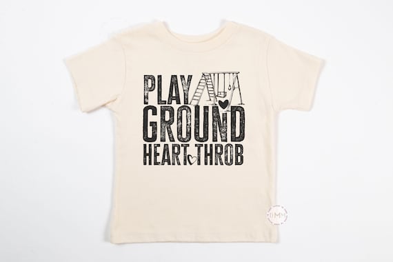 Playground Heartthrob Shirt - Valentines Boy Shirt - Toddler Boy Shirt - Kid Shirt - Valentines Day Shirt For Boys - Cool Boy Shirt