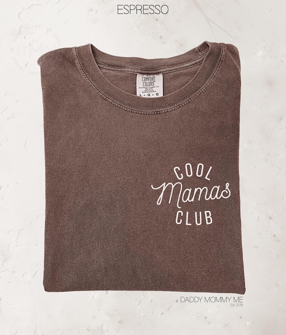 Comfort Colors Cool Mamas Club Shirt, Cool Mamas Shirt, Gift For Mom, Cool Moms Club Shirt, Trendy Mom Shirt, Mother's Day Shirt, Mama Tee
