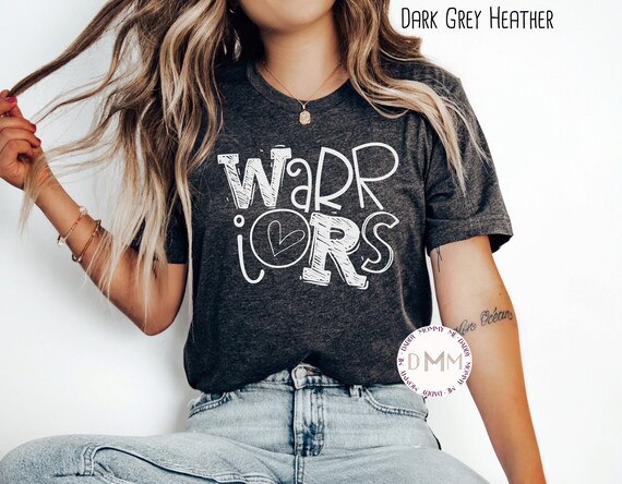 Warriors Shirt, Warriors School Shirt, Warriors Football Shirt, Warriors Teacher Shirt Graphic Tees Warriors Mom Shirt Warriors Spirit Shirt