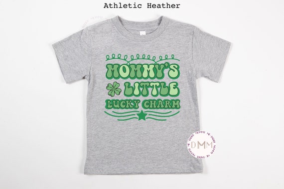 Mommy's Lucky Charm Shirt Mommy's Lucky Charm Onesie Kid St Patricks Day Shirt Kid Cute St Patricks Toddler Shirt Trendy Kid Graphic Tee