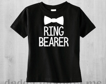 Ring Bearer Shirt - Ring Bearer Gift - Ring Bearer Proposal - Ring Bearer T-Shirt - Wedding Rehearsal Shirt - Ring Bearer - Ring Security