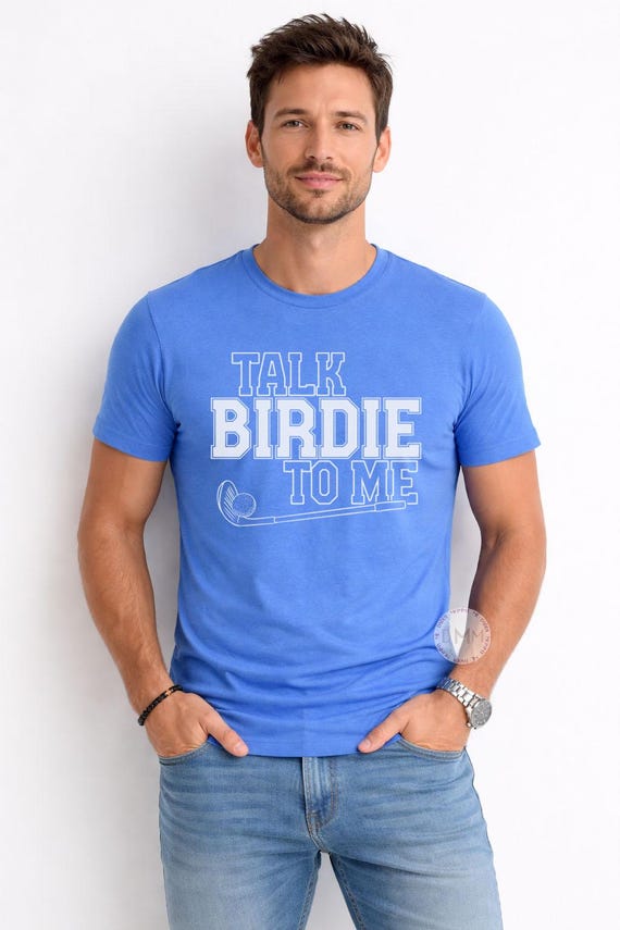Talk Birdie To Me Shirt | Funny Golf Shirt for Men
