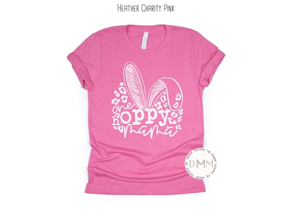 One Hoppy Mama Shirt, Easter Shirts For Mom, Mom Easter Shirt, Mom Bunny Shirt, Mom Shirt For Easter, Happy Mom Shirt, Cute Bunny Unisex Tee