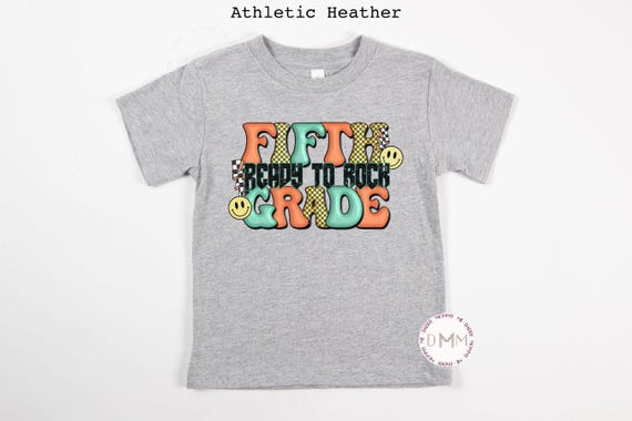 Ready To Rock Fifth Grade Shirt, Fifth Grade Shirt Kid, 5th Grade Back To School Shirt, 5th Grade Shirt, First Day Fifth Grade Shirt Youth