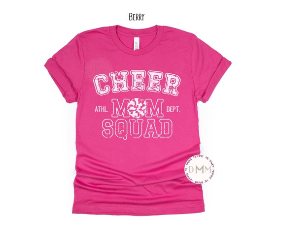 Cheer Mom Squad Shirt Cheer Shirts For Mom Cheer Mom Life Tee Cheer Mom TShirt Cute Cheer Mom Shirt Gift For Cheer Mom Tee Cheer Mama Shirt