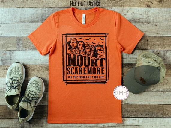 Mount Scaremore Halloween T-Shirt, Funny Graphic Tee