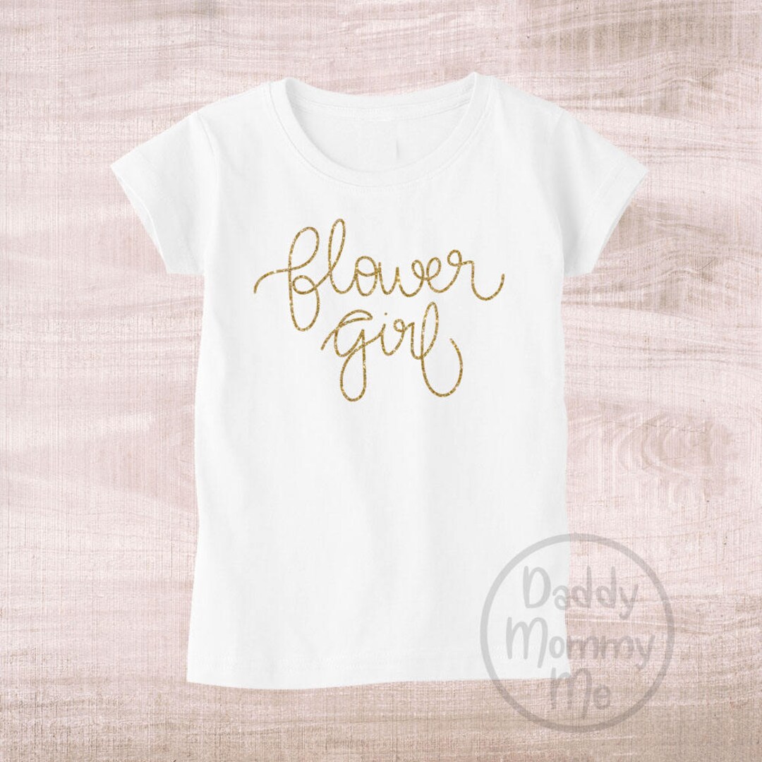 Flower Girl Shirt Flower Girl Gift Flower Girl Proposal - Etsy