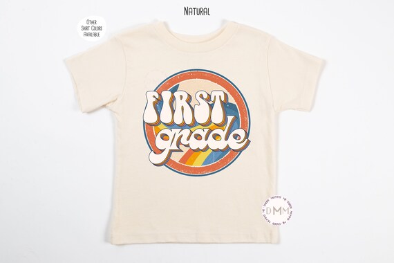 First Grade Shirt, Retro First Grade Shirt Kids, 1st Grade Shirt Retro Back To School Shirt, First Day Of School Shirt, Retro Shirts Kids