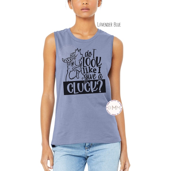 Do I Look Like I Give A Cluck Tank Top, Funny Tank Top Women, Workout Tank Muscle Tank Top Fitness Tank Country Tank Top Farm Girl Tank Top