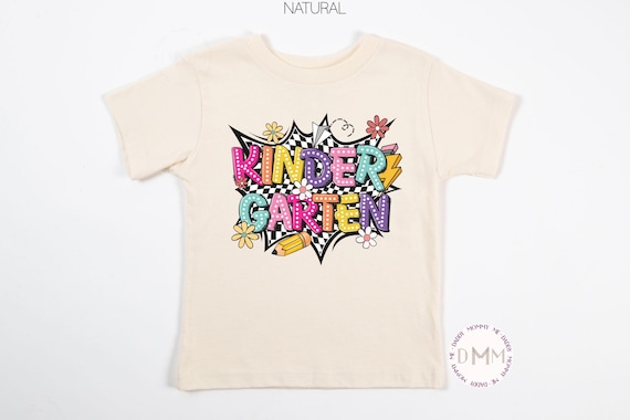 Kindergarten Shirt, Cute Kindergarten Shirt Toddler, Kinder Shirt, First Day Of School Kindergarten, Back To School Shirt Kindergarten Girl