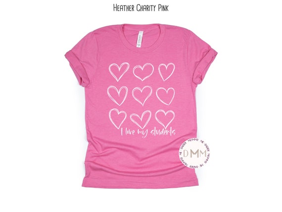 I Love My Students Shirt, Valentine Teacher Shirt, Valentines Day Shirt For Teacher, Teacher Valentines Day Shirt, Valentines Gift Teacher