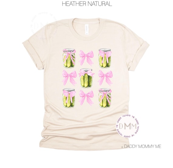 Pickle Jars Shirt, Pickle Coquette Shirt, Pickle Lover Shirt, Cute Pickle Shirt, Pickle Jars Coquette Shirt, Pickle Bow Shirt, Pickle Gift