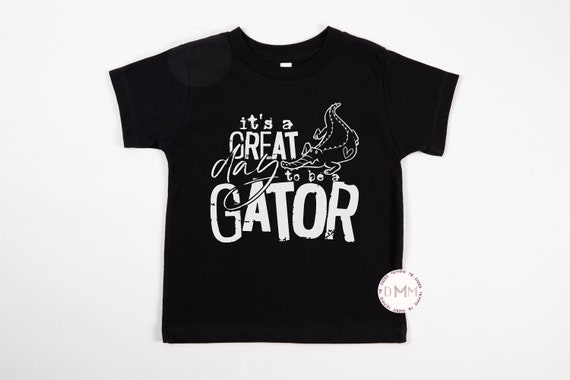It's A Great Day To Be A Gator Kid Shirt, Sports Shirt, Gator School Shirt For Kids, Shirts For Toddlers School Spirit Kid Tee Gators Shirt
