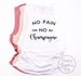 No Pain No Champagne Tank, Workout Tanks for Women, Workout Tank Top, Funny Workout Tank, Fitness Tank, Cute Workout Tank, Gym Tank Exercise