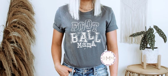 Football Mama Shirt Cute Football Shirt Mom Football Mom Shirt Bella Canvas Unisex Graphic Tee Mom Football Game Shirt Football Season Shirt