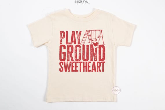 Playground Heartthrob Kids Valentine Shirt | Toddler Valentine Tee | Trendy Kids Graphic Tee | Boys & Girls Valentine Outfit