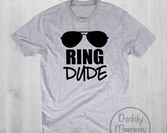 Ring Dude Shirt, Ring Bearer Gift, Ring Bearer Proposal, Ring Bearer Shirt, Ring Bearer Outfit, Ring Security Shirt, Rehearsal Dinner Shirt