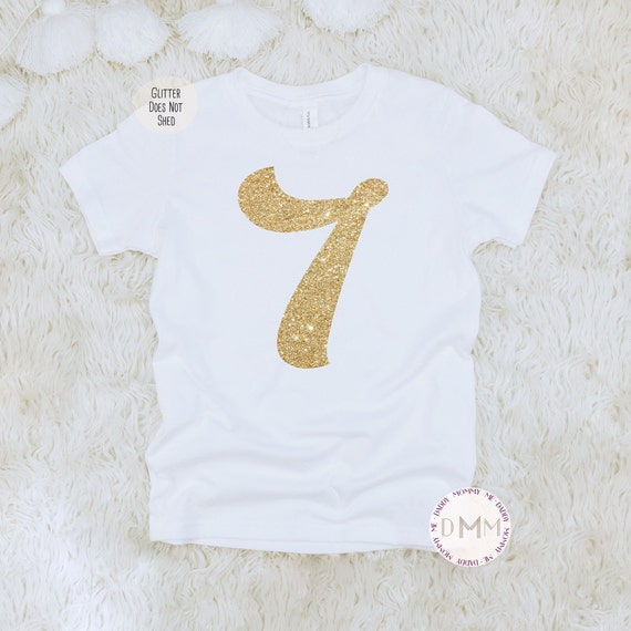 7th Birthday Shirt 7 Birthday Shirt Seven Birthday Outfit Seven Year Old Birthday Girl Shirt Seven and Sassy 7 Year Old Birthday shirt Girl