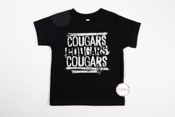 Cougars Shirt Cougars Sports Shirt Cougar School Shirt For Kids Shirts For Toddlers School Spirit Kid Tee Cougars Shirt Youth Cougar Team