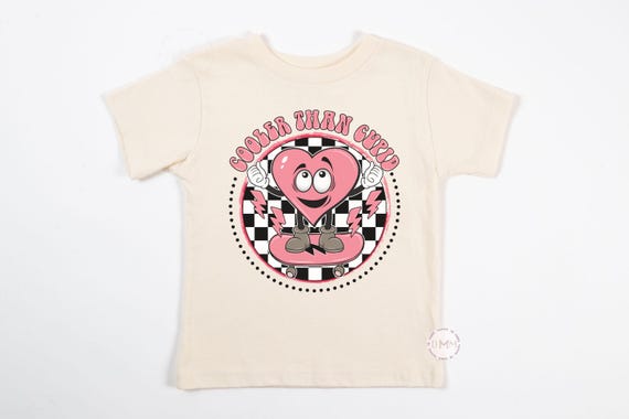 Cooler Than Cupid Shirt Valentines Shirt Valentines Baby Outfit Valentines Day Toddler Shirt Valentines Day Shirt Kid Graphic Tee Valentine
