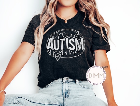 Proud Autism Mama Shirt Autism Mom Shirt Autism Awareness Autism Mama Gift Autism Month Autism Graphic Tee Neurodiversity Shirt Inclusion
