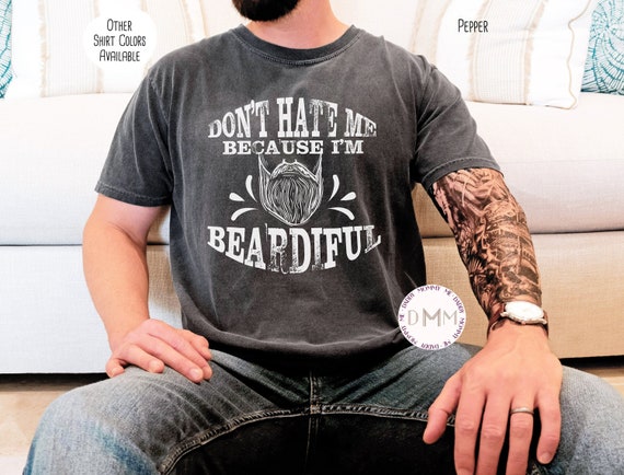 Comfort Colors Beardiful Shirt - Funny Bearded Dad Gift