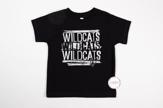 Wildcats Kid Shirt Sports Shirt Wildcats School Shirt For Kids Shirt For Toddlers School Spirit Kid Tee Wildcats Youth Shirt Wildcats Mascot
