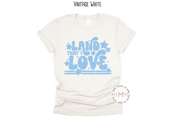 Land That I Love Shirt 4th Of July Shirt Independence Day Unisex Graphic Tee Stars Stripes Freedom Patriotic USA Tee American Shirt July 4th