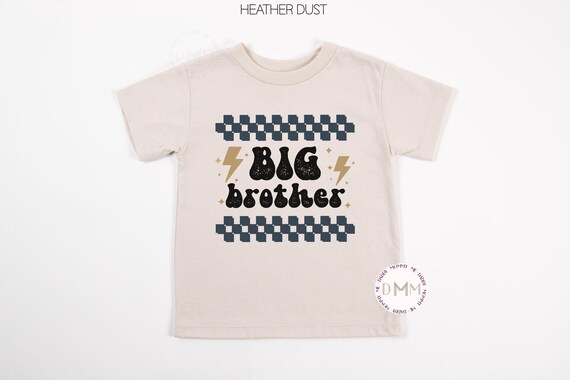 Big Brother Shirt, Big Bro Shirt, Big Brother Toddler Shirt, Big Brother Youth Shirt, Big Brother Checkered Shirt, Big Brother Gift, Bro Tee